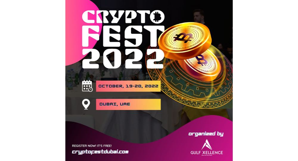 Gulf Xellence announces the most exciting and largest CRYPTO FEST 2022 to be held on 19th - 20th October in Dubai,UAE